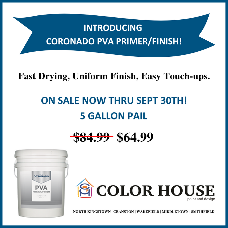 Introducing Coronado PVA Primer/Finish to The Color House Product Catalog