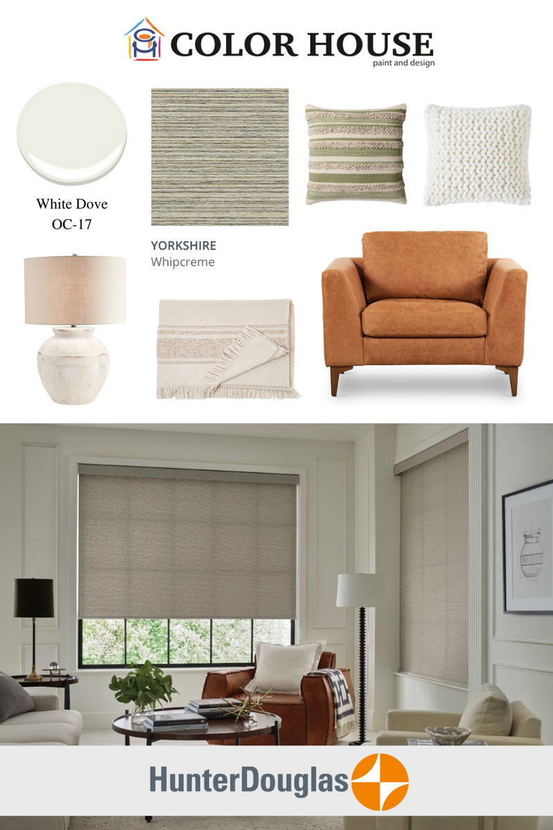 The Color House Featured Brand: Hunter Douglas