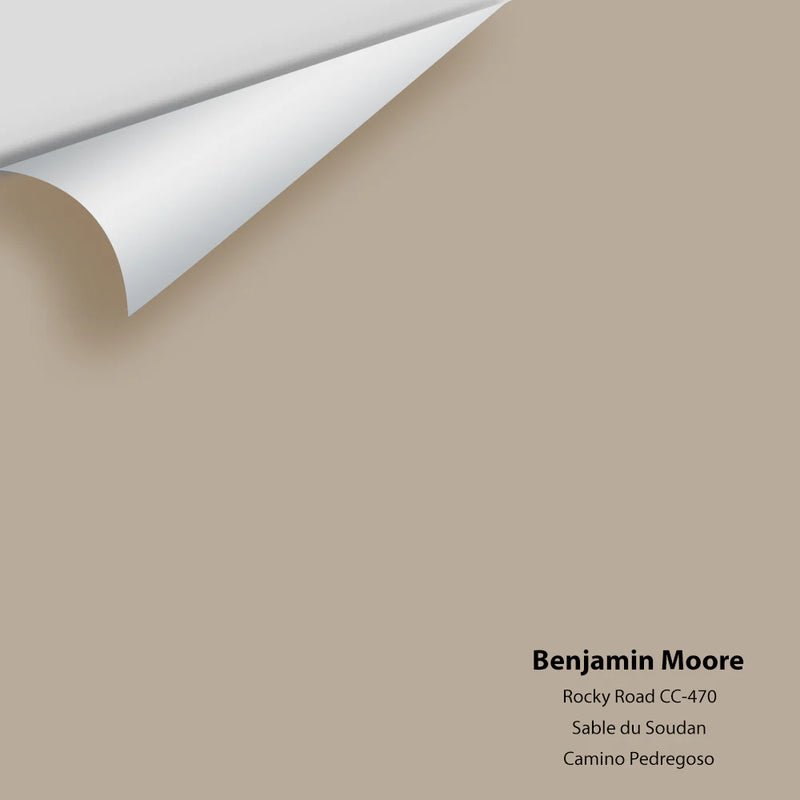 Benjamin Moore - Rocky Road CC-470 Peel & Stick Color Sample