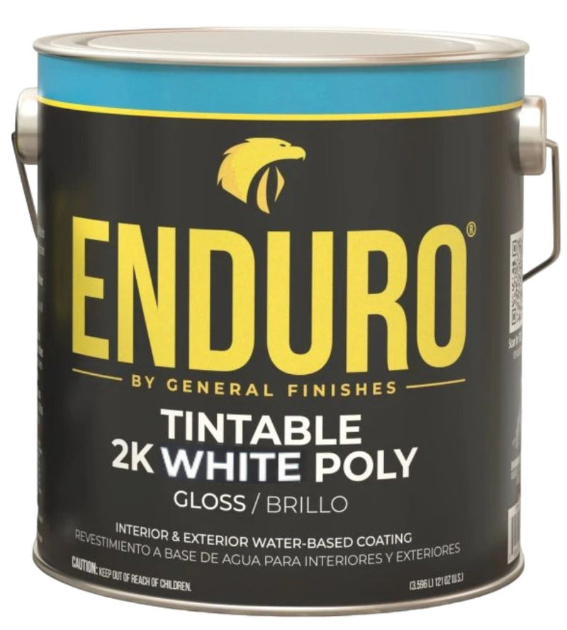 General Finishes Enduro 2K Clear & White Poly