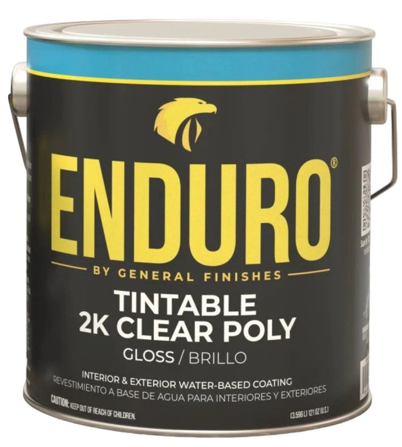 General Finishes Enduro 2K Clear & White Poly