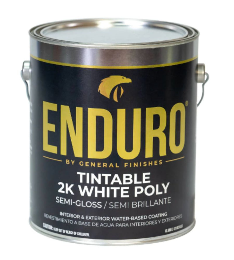 General Finishes Enduro 2K Clear & White Poly