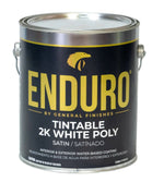 General Finishes Enduro 2K Clear & White Poly