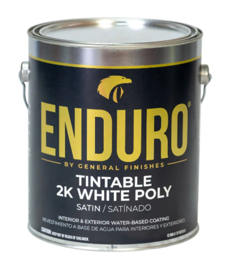 General Finishes Enduro 2K Clear & White Poly