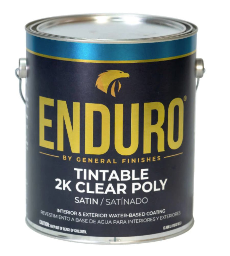 General Finishes Enduro 2K Clear & White Poly