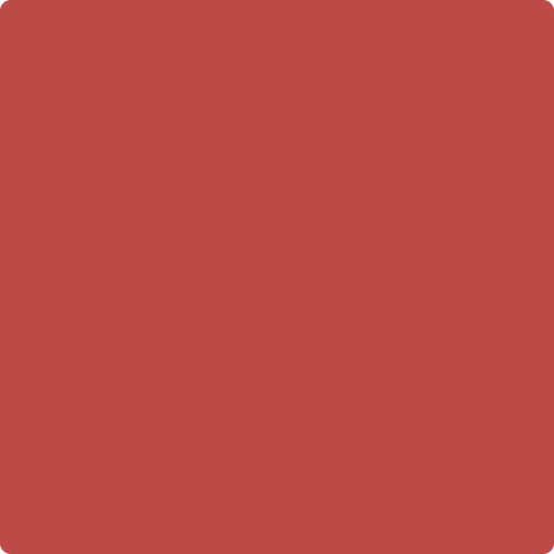 Benjamin Moore Color 1308 Red Parrot