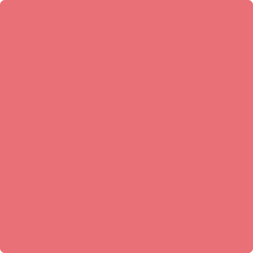 Benjamin Moore Color 1320 Florida Pink