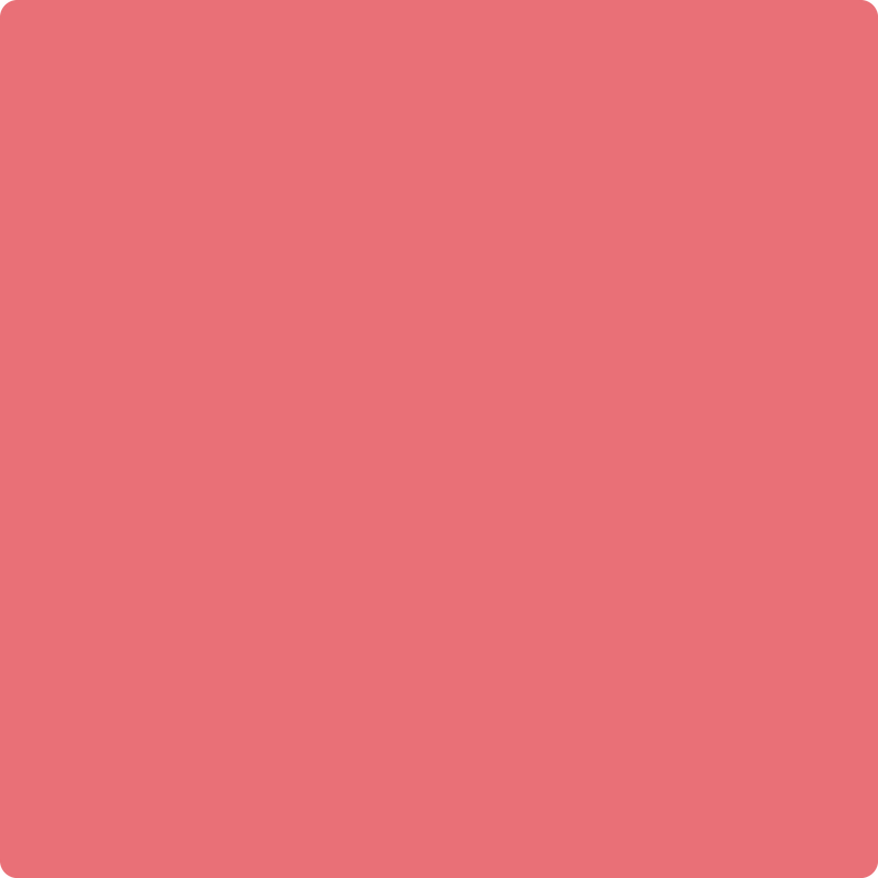 Benjamin Moore Color 1320 Florida Pink