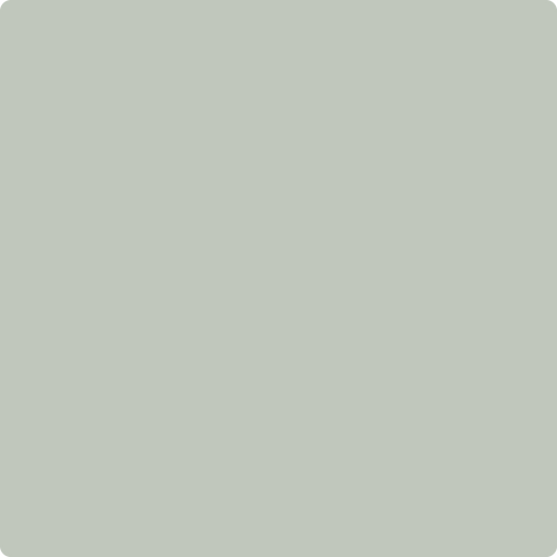 Benjamin Moore Color 1570 Gray Wisp