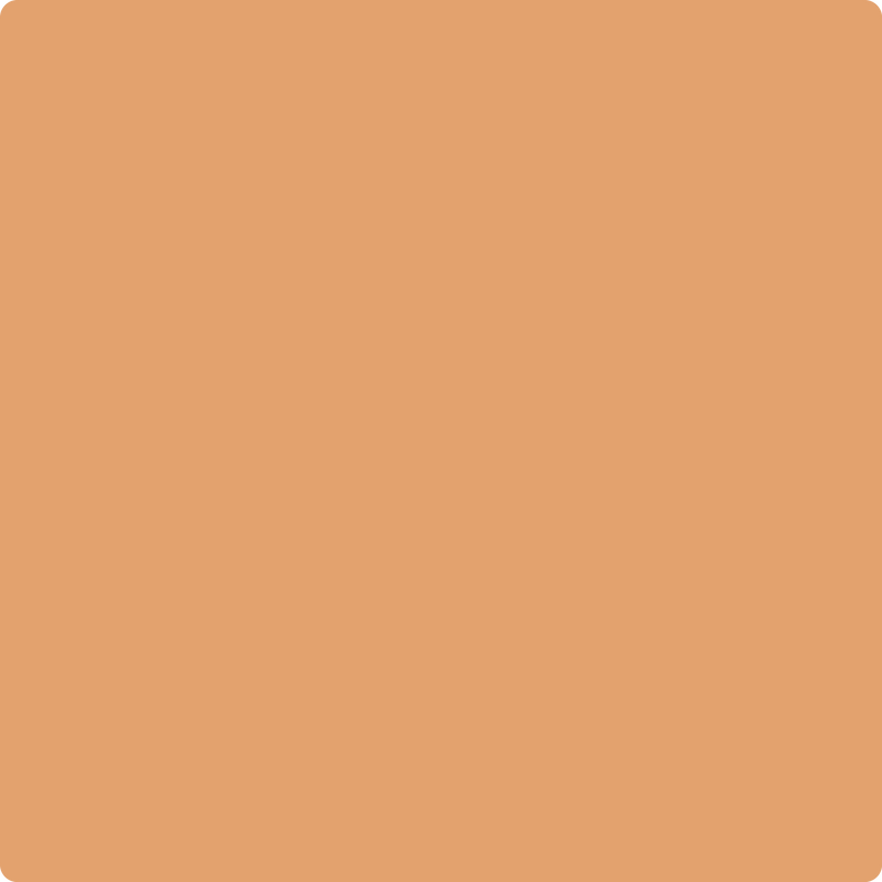 Benjamin Moore Color 2166-40 Soft Pumpkin