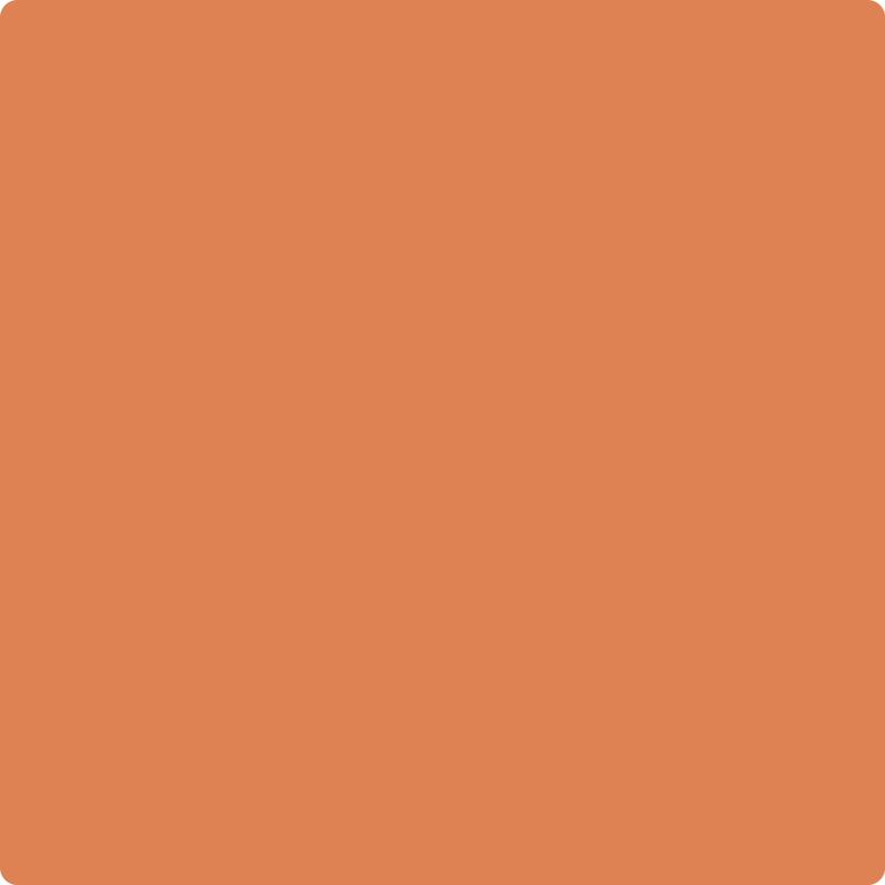 Benjamin Moore Color 2168-30 Orange Blossom