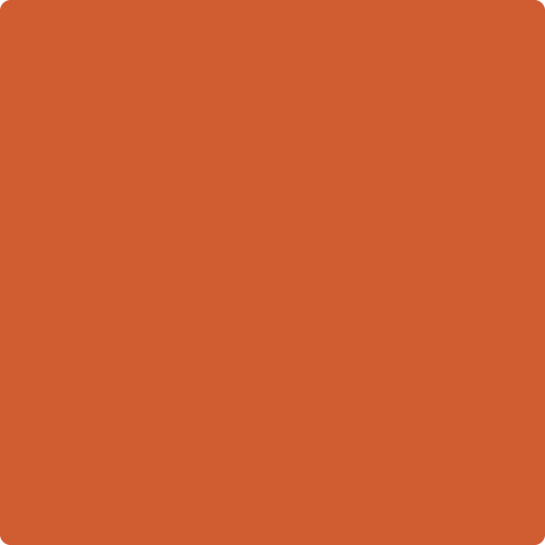 Benjamin Moore Color 2169-10 Racing Orange