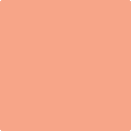 Benjamin Moore Color 2169-40 Peach Cobbler