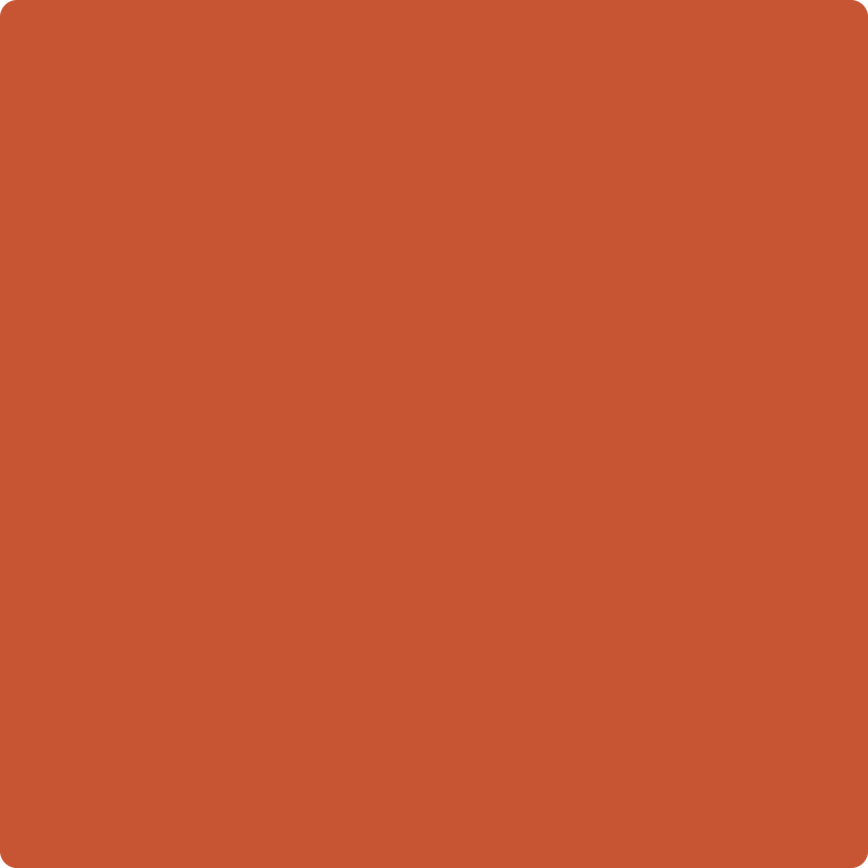 Benjamin Moore Color 2170-10 Fireball Orange