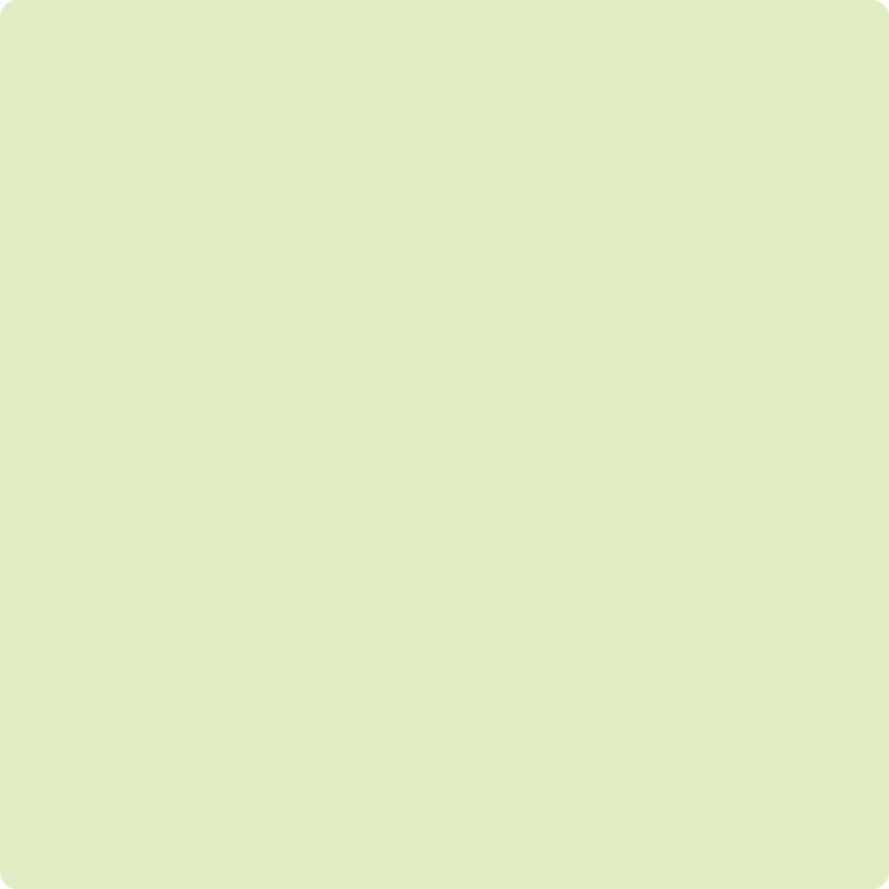 Benjamin Moore Color 408 Light Green