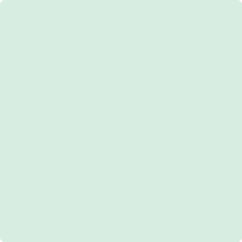 Benjamin Moore Color 582 Cool Mint