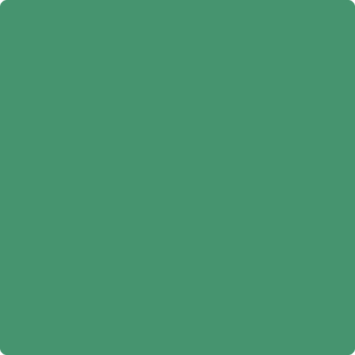 Benjamin Moore Color 588 Luck of the Irish