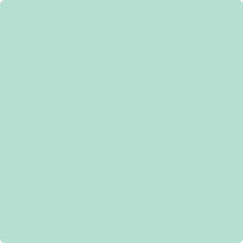 Benjamin Moore Color 589 Gentle Breeze