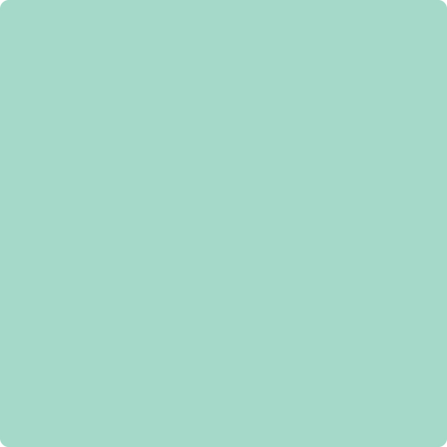 Benjamin Moore Color 590 Celadon