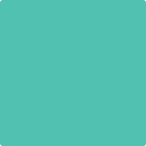 Benjamin Moore Color 656 Miami Teal