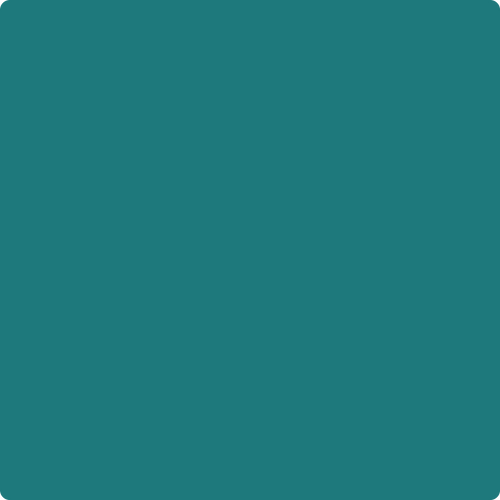 Benjamin Moore Color 742 Largo Teal