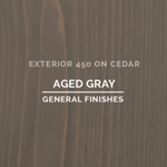 GENERAL FINISHES EXTERIOR 450 WATER-BASED STAIN