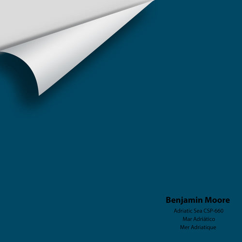 Benjamin Moore - Adriatic Sea CSP-660 Peel & Stick Color Sample