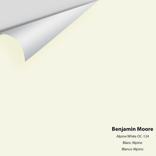 Benjamin Moore - Alpine White 2147-70/OC-124 Peel & Stick Color Sample