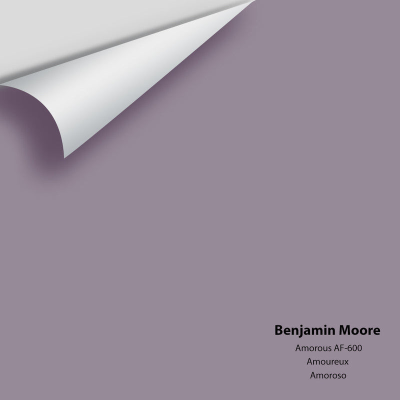Benjamin Moore - Amorous AF-600 Peel & Stick Color Sample