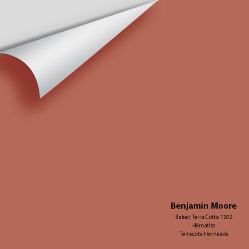 Benjamin Moore - Baked Terra Cotta 1202 Peel & Stick Color Sample