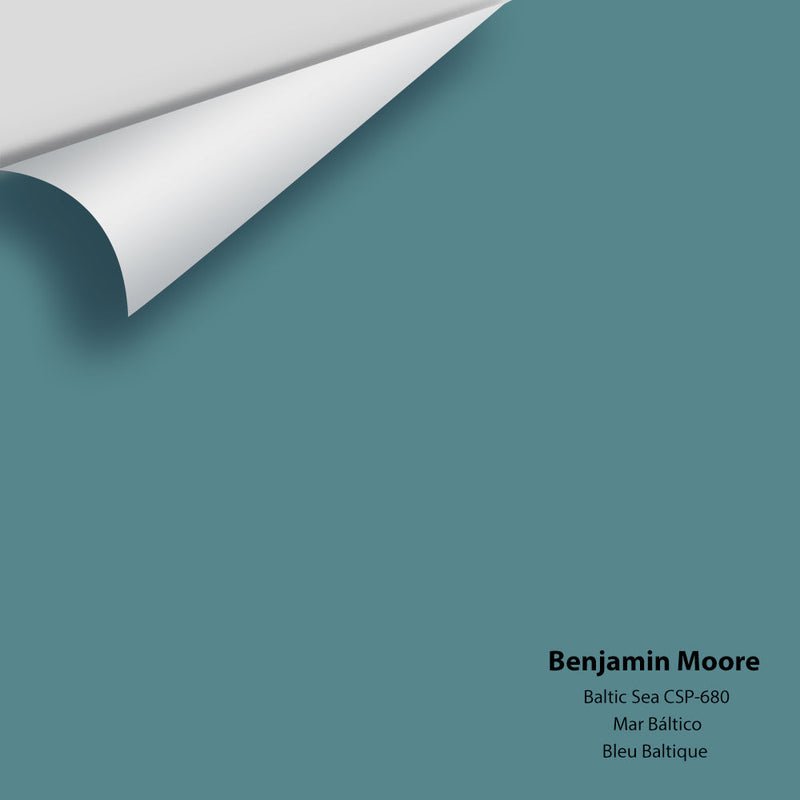 Benjamin Moore - Baltic Sea CSP-680 Peel & Stick Color Sample