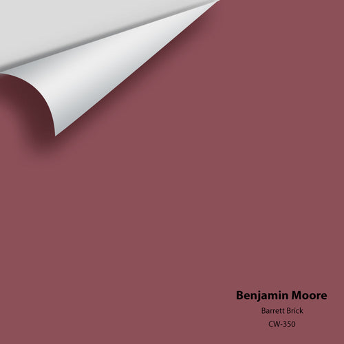 Benjamin Moore - Barrett Brick CW-350 Peel & Stick Color Sample