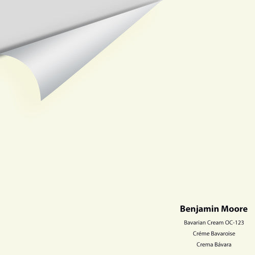 Benjamin Moore - Bavarian Cream 2146-70/OC-123 Peel & Stick Color Sample