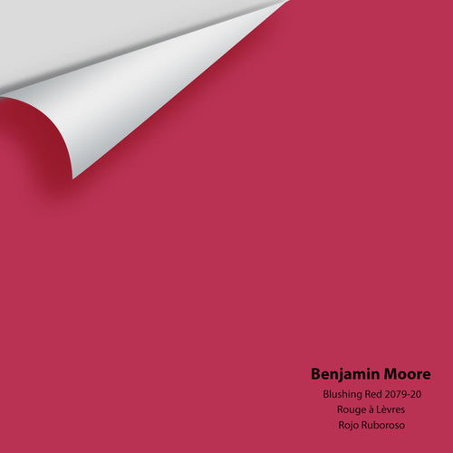 Benjamin Moore - Blushing Red 2079-20 Peel & Stick Color Sample