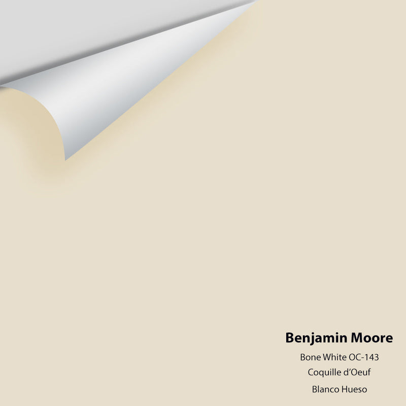 Benjamin Moore - Bone White OC-143 Peel & Stick Color Sample