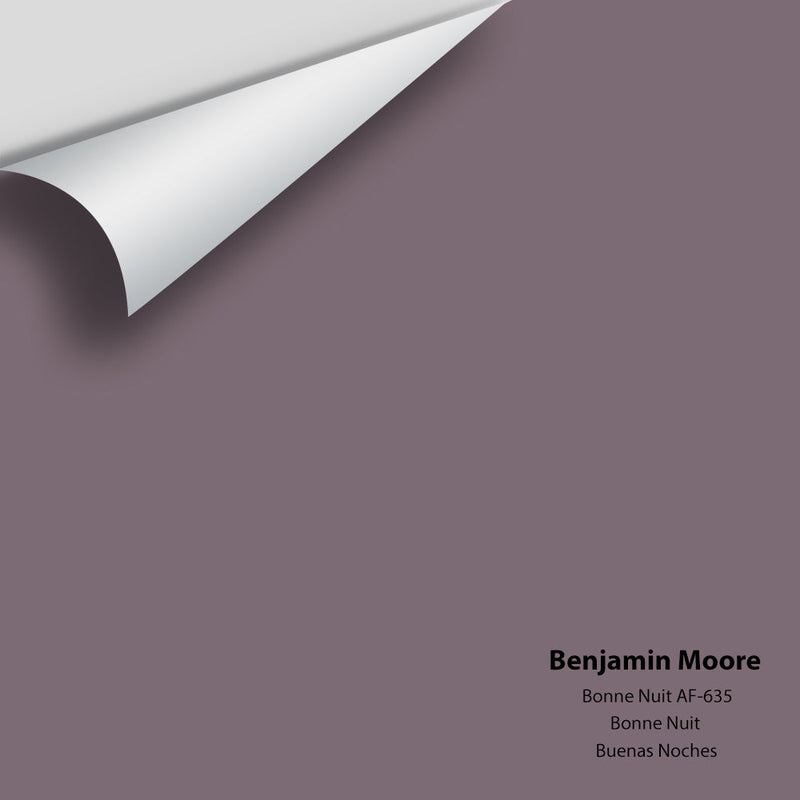 Benjamin Moore - Bonne Nuit AF-635 Peel & Stick Color Sample