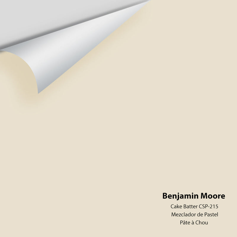 Benjamin Moore - Cake Batter CSP-215 Peel & Stick Color Sample