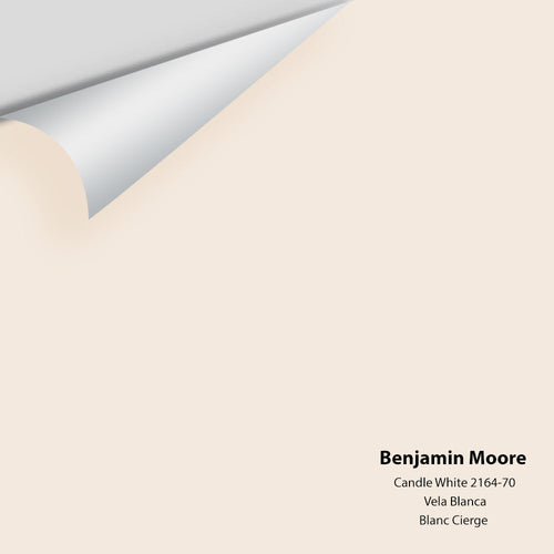 Benjamin Moore - Candle White 2164-70 Peel & Stick Color Sample