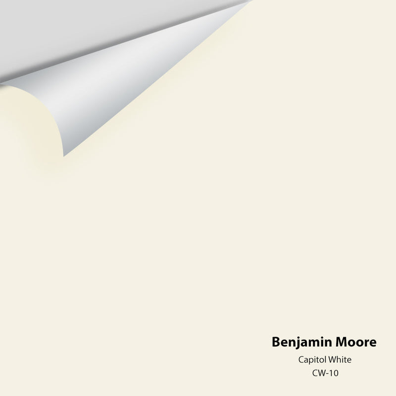 Benjamin Moore - Capitol White CW-10 Peel & Stick Color Sample
