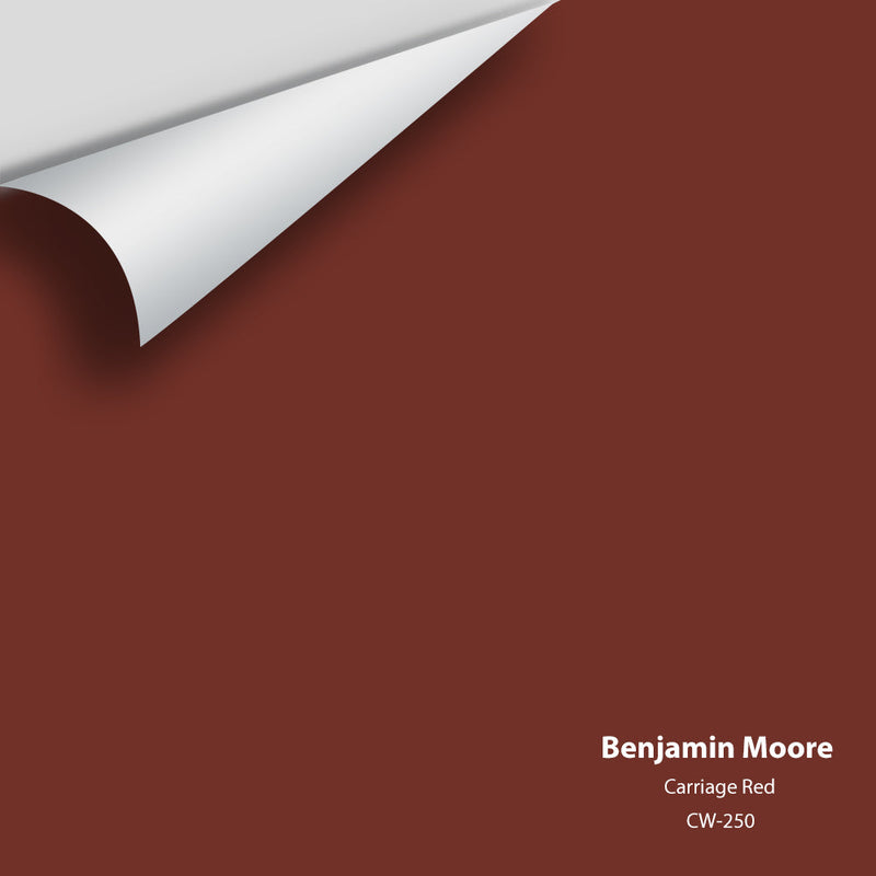 Benjamin Moore - Carriage Red CW-250 Peel & Stick Color Sample