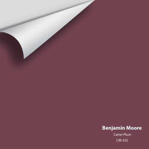 Benjamin Moore - Carter Plum CW-355 Peel & Stick Color Sample