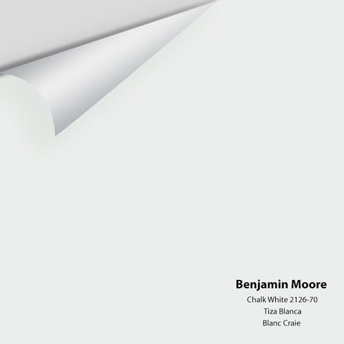 Benjamin Moore - Chalk White 2126-70 Peel & Stick Color Sample