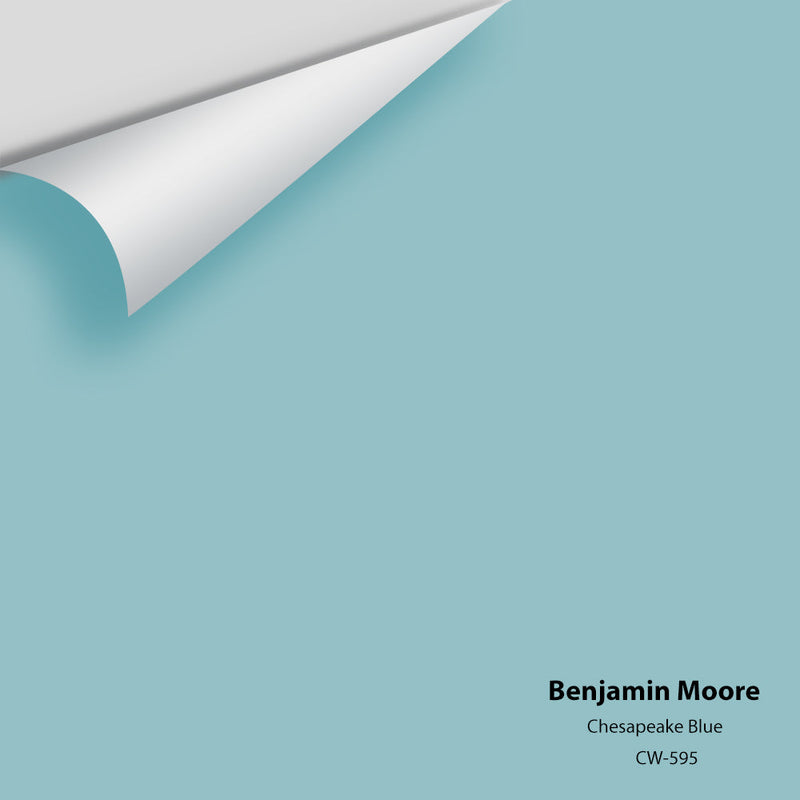 Benjamin Moore - Chesapeake Blue CW-595 Peel & Stick Color Sample