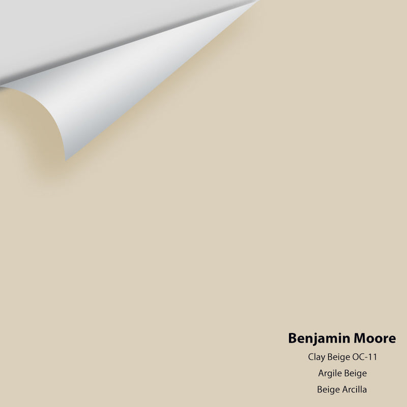 Benjamin Moore - Clay Beige OC-11 Peel & Stick Color Sample