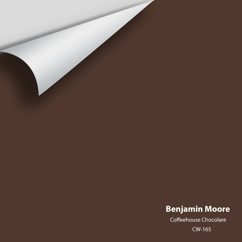 Benjamin Moore - Coffeehouse Chocolate CW-165 Peel & Stick Color Sample