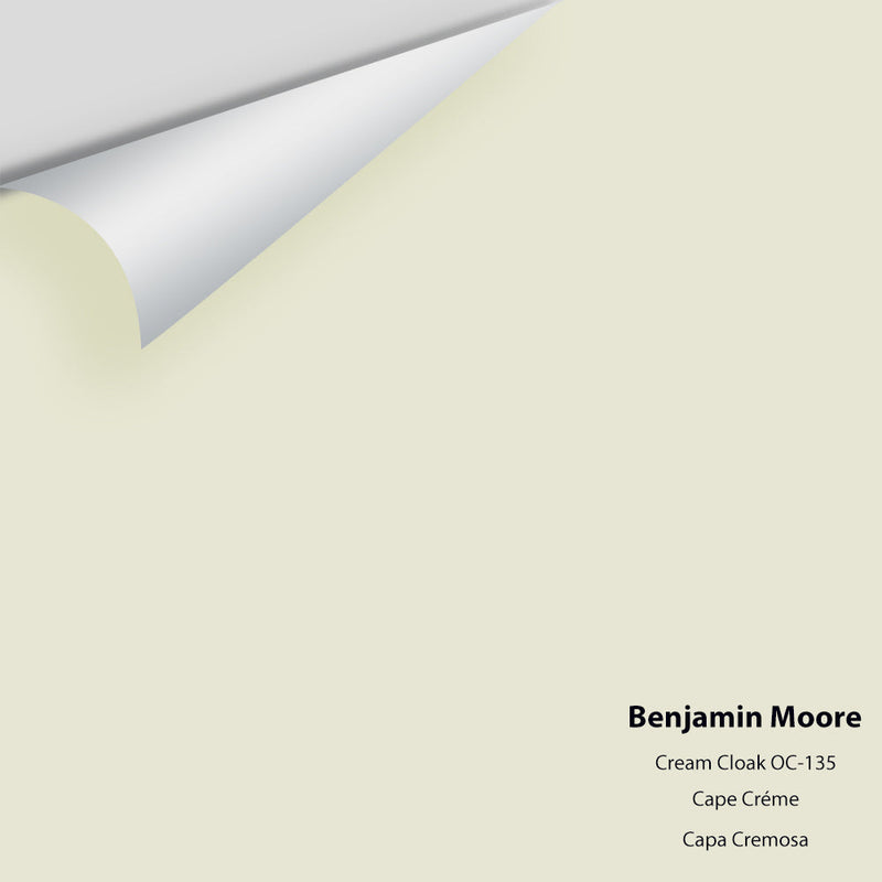 Benjamin Moore - Cream Cloak OC-135 Peel & Stick Color Sample