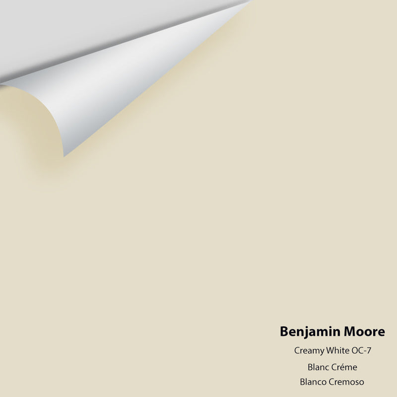 Benjamin Moore - Creamy White OC-7 Peel & Stick Color Sample