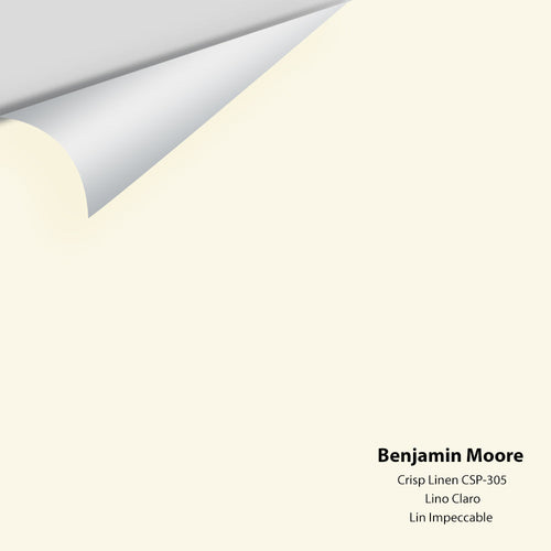 Benjamin Moore - Crisp Linen CSP-305 Peel & Stick Color Sample