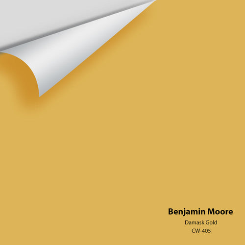 Benjamin Moore - Damask Gold CW-405 Peel & Stick Color Sample
