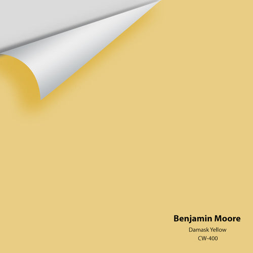 Benjamin Moore - Damask Yellow CW-400 Peel & Stick Color Sample